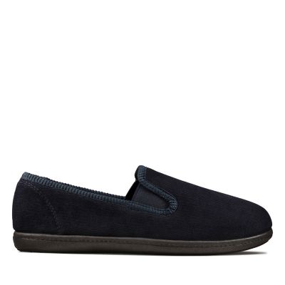 clarks wide fit mens slippers