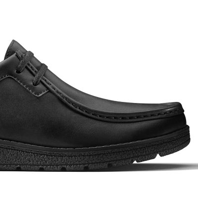 mendip craft youth black leather