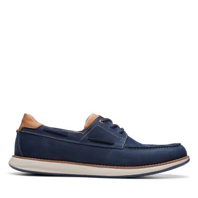 clarks men's medley sun leather boat shoes