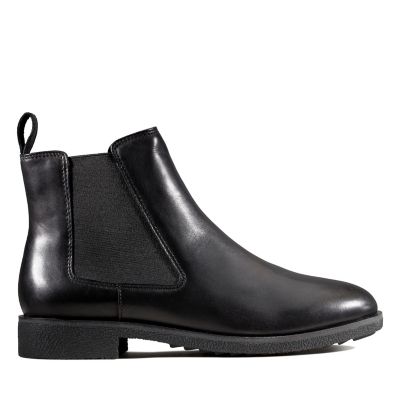 clarks leather chelsea boots