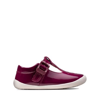 clarks purple toddler shoes