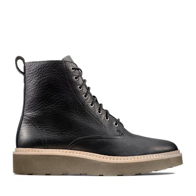 clarks lace up boots womens