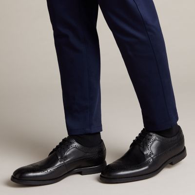 clarks men's ronnie limit brogues