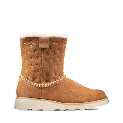 clarks childrens winter boots