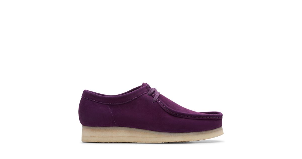 Wallabee Deep Purple Clarks® Shoes Official Site Clarks
