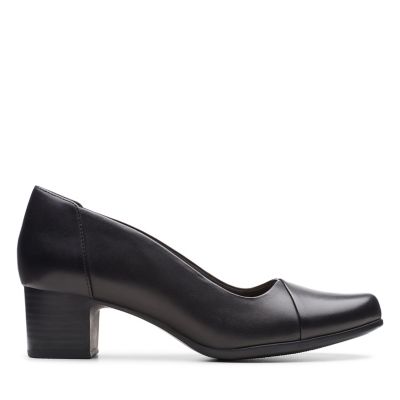 clarks comfortable heels