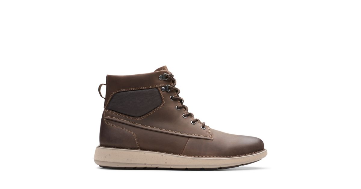 Un Larvik Peak Brown Leather - Clarks® Shoes Official Site | Clarks