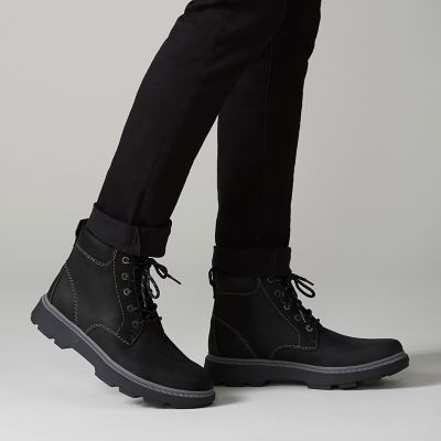 clark lace up boots