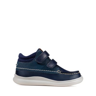 Crest Tuktu Toddler Navy Leather - Kids 