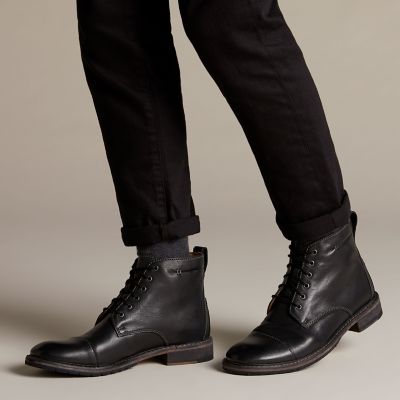 clarks becken plain black