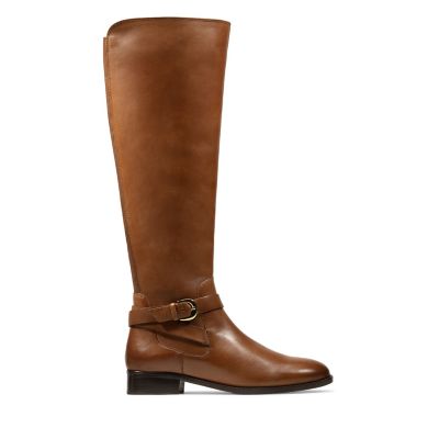 Netley Whirl Tan Leather- Womens Boots- Clarks® Shoes Official Site ...