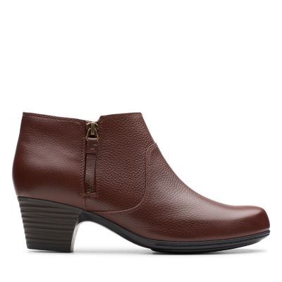 clarks women's maypearl flora ankle bootie