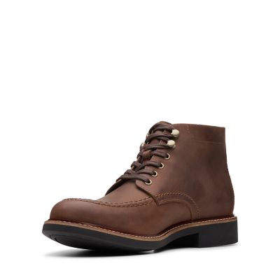 Walker Mid Beeswax Leather - Clarks 