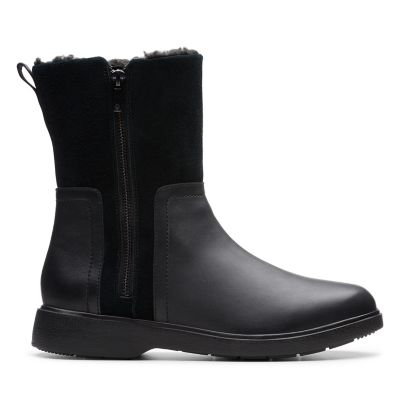 clarks womens wide calf boots