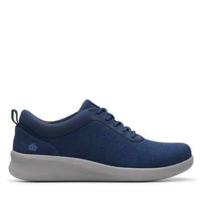 clarks cloudsteppers blue