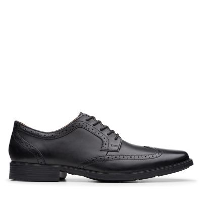 mens clarks leather shoes