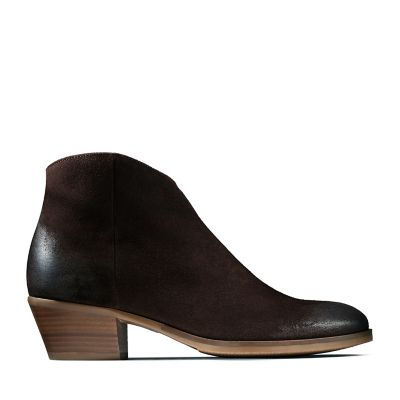 clarks dark brown