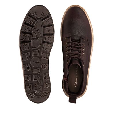 clarks trace pine boots black