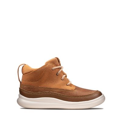 Crest Air Toddler Tan Leather | Clarks