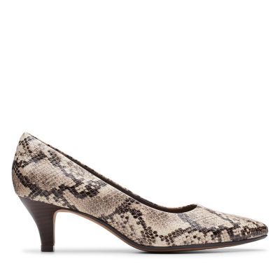 Linvale Jerica Taupe Snake - Womens Shoes - Clarks® Shoes Official Site ...