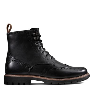 Batcombe Lord Black Warmlined Leather 