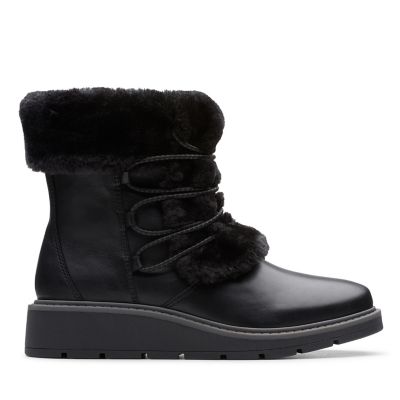 clarks ladies winter boots