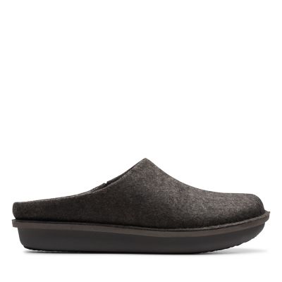 clarks mens mules and clogs
