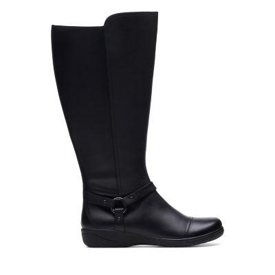 clarks ladies long boots