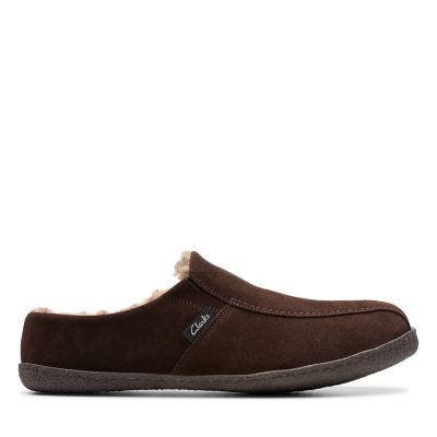 clarks mens mule slippers