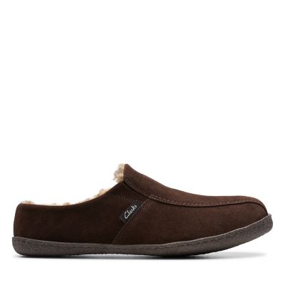 clarks mens house slippers