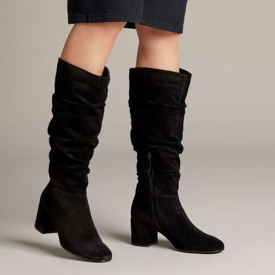 clarks slouch boots