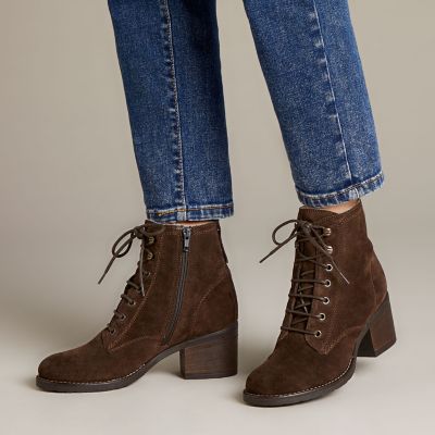 clarks thornby lace brown