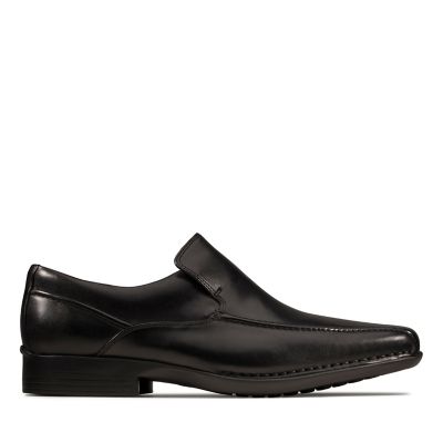 clarks patent leather loafers