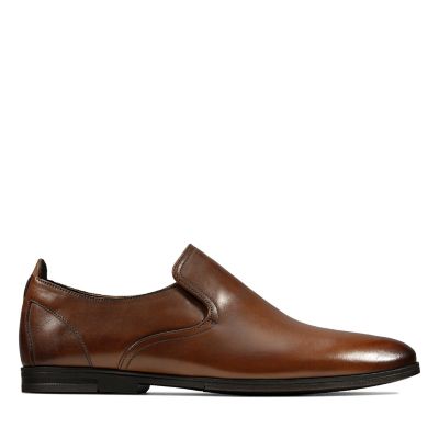 clarks mens brown shoes
