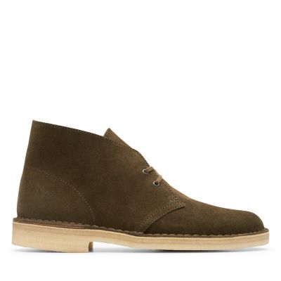 Desert Boot Dark Olive Suede- Mens 