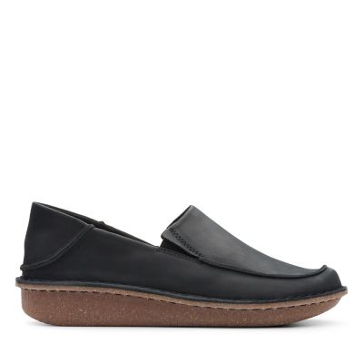 clarks black sandals sale