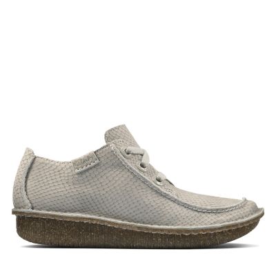 Funny Dream Light Grey Nubuck | Clarks