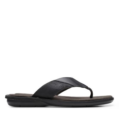 clarks mens sandals wide width