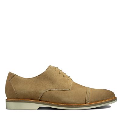 clarks suede derby shoes