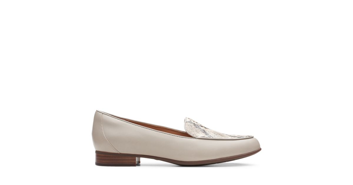 ladies leather flat shoes
