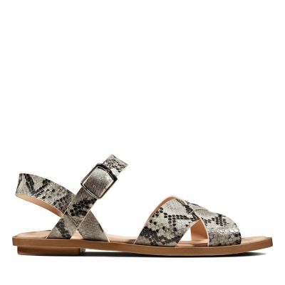 clarks womens leather sandals