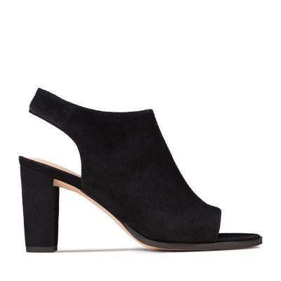 clarks black slingback shoes