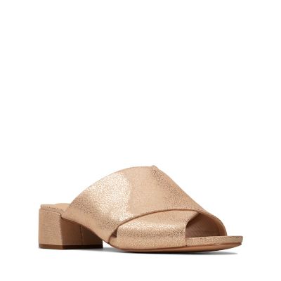 clarks slides mules