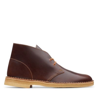 tan leather desert boots