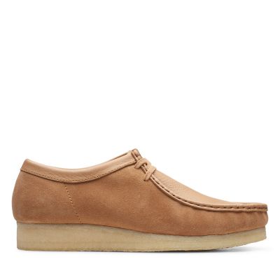 baby blue clarks wallabees