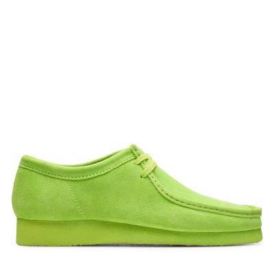 green clarks wallabees