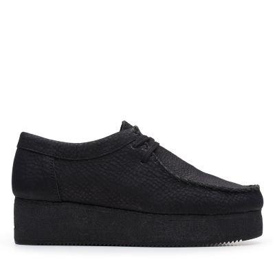 clarks black nubuck