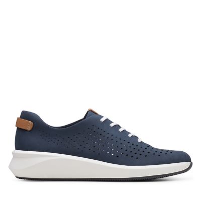 clarks lulworth navy