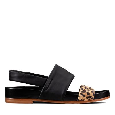 clarks leopard print sandals