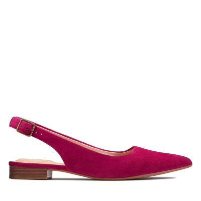 clarks ladies red shoes